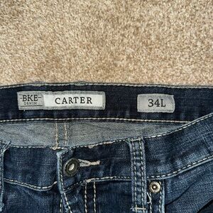BKE Carter Dark Blue Jeans 34L
